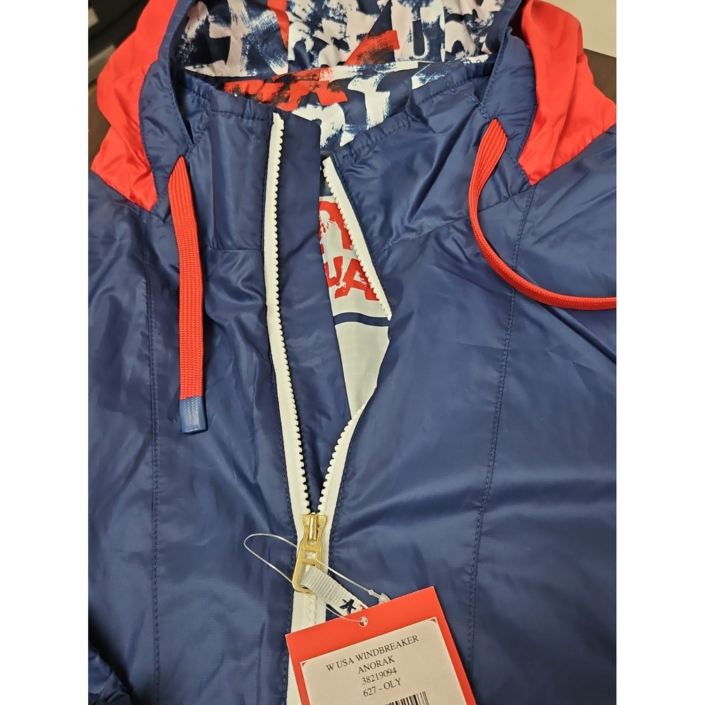 Spyder Windbreaker Anorak Women's Xl USA New With Tags Running Rain Jacket - Picture 5 of 6